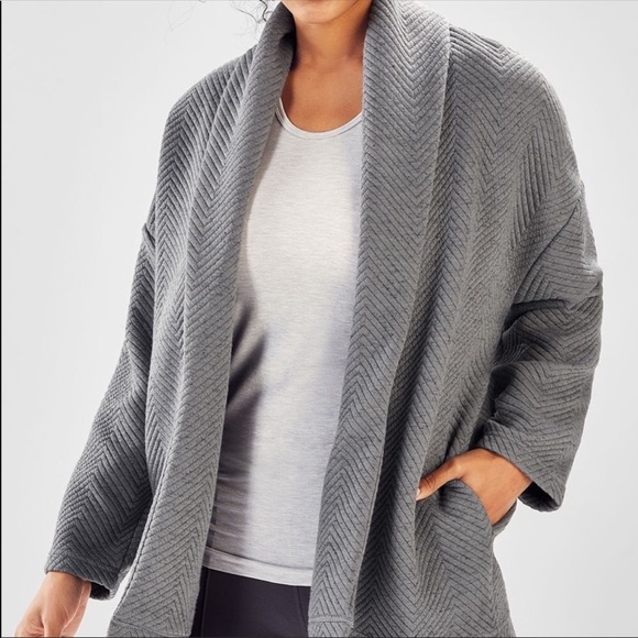 Fabletics Sweaters - Fabletics Vanessa quilted cardigan size XXL